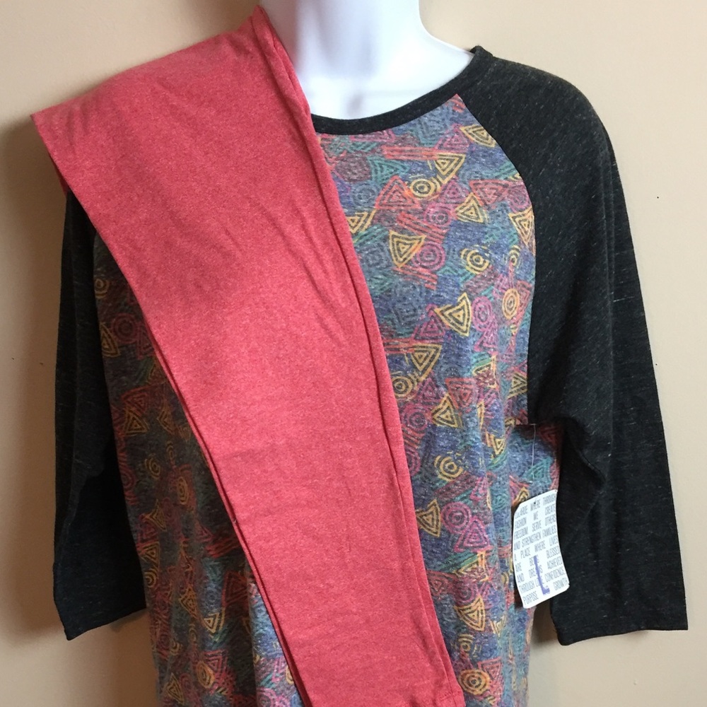 NWT LuLaRoe Randy And Leggings Set